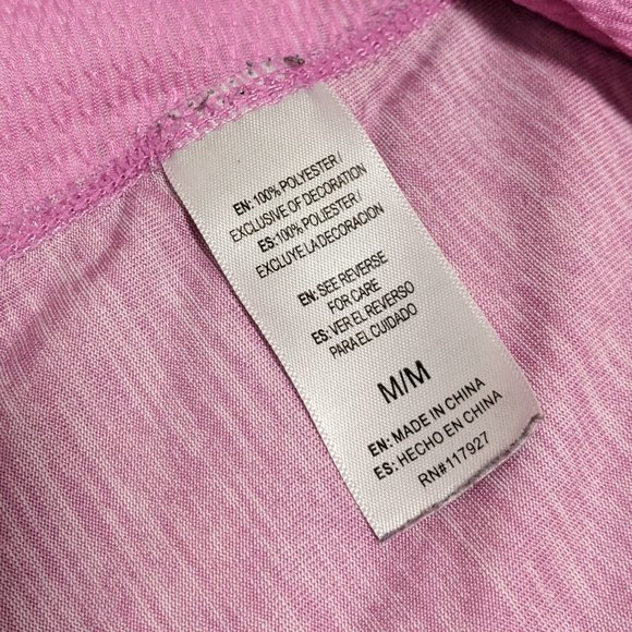 ❤️ Reebok Medium Pink Racerback Strappy Tank - Picture 9 of 10